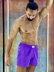 Purple swimming Trunk