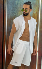 white linen set - Men