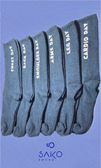 box of 6 Daily workout socks