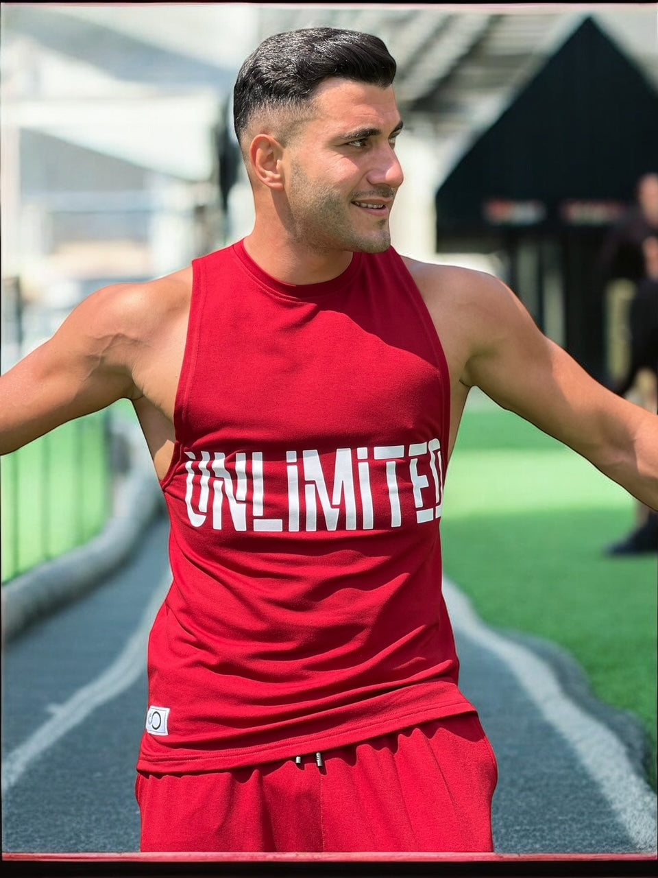 training sleeveless top