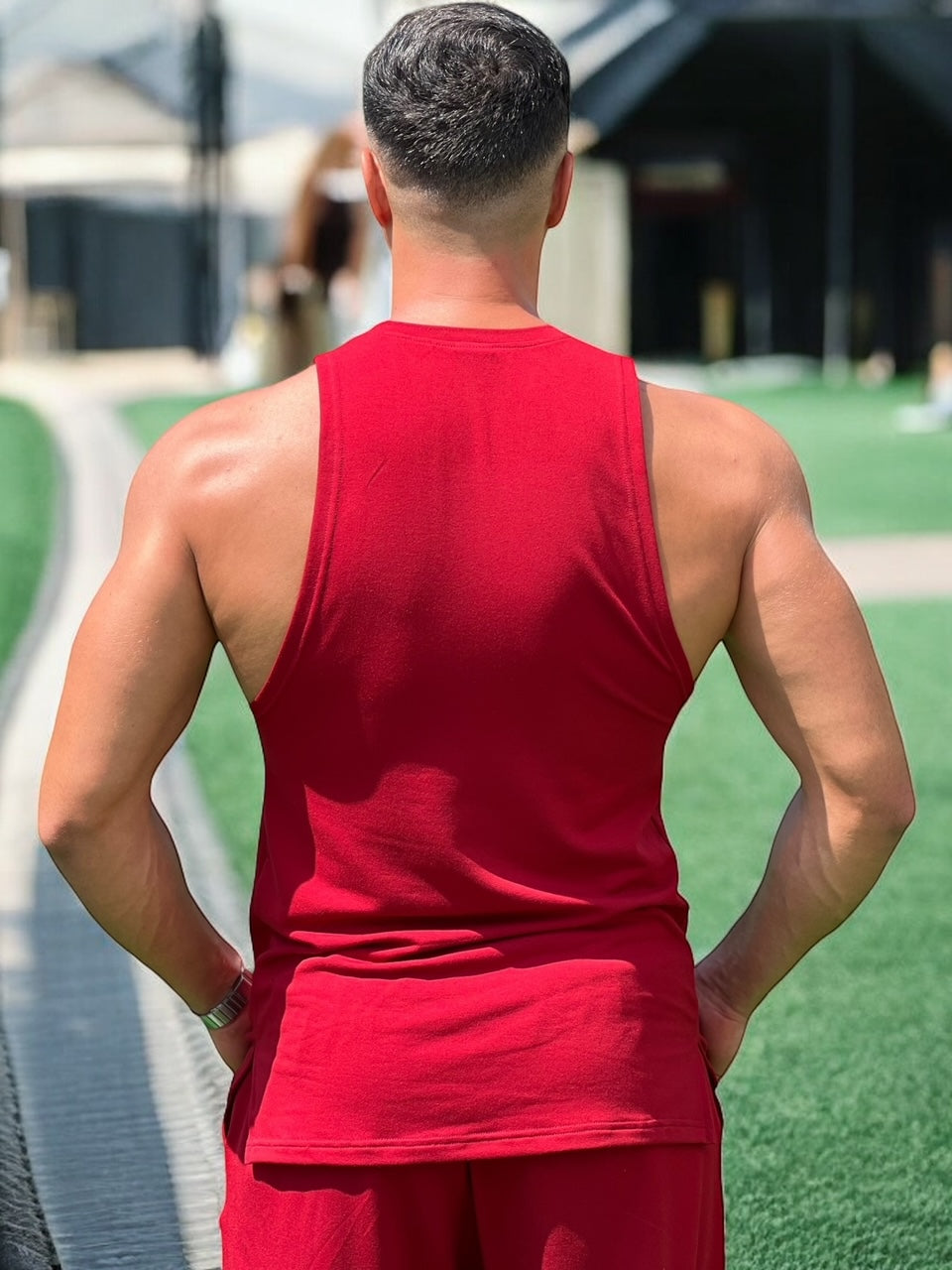 training sleeveless top