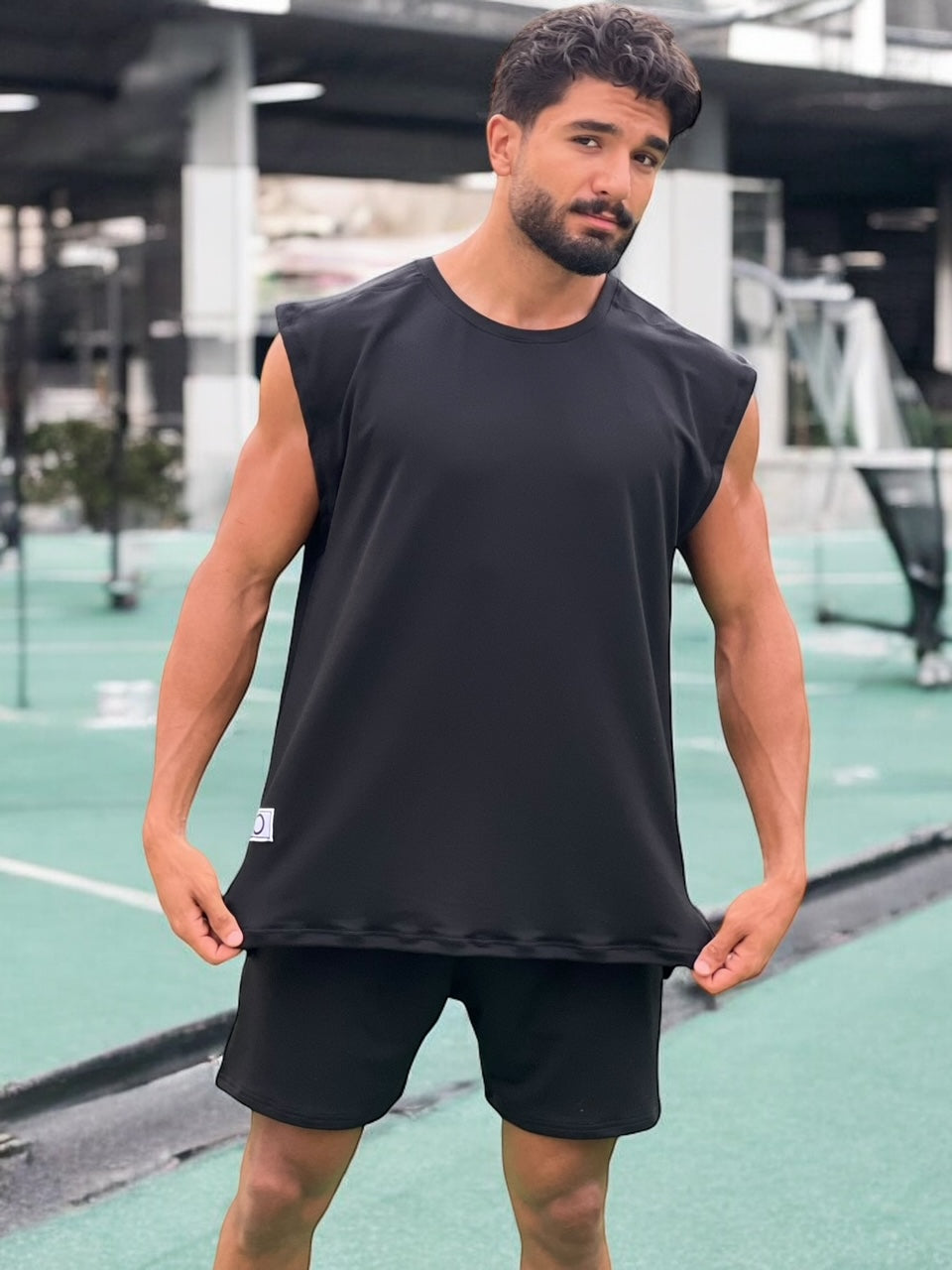 sleeveless OverSized T-Shirt