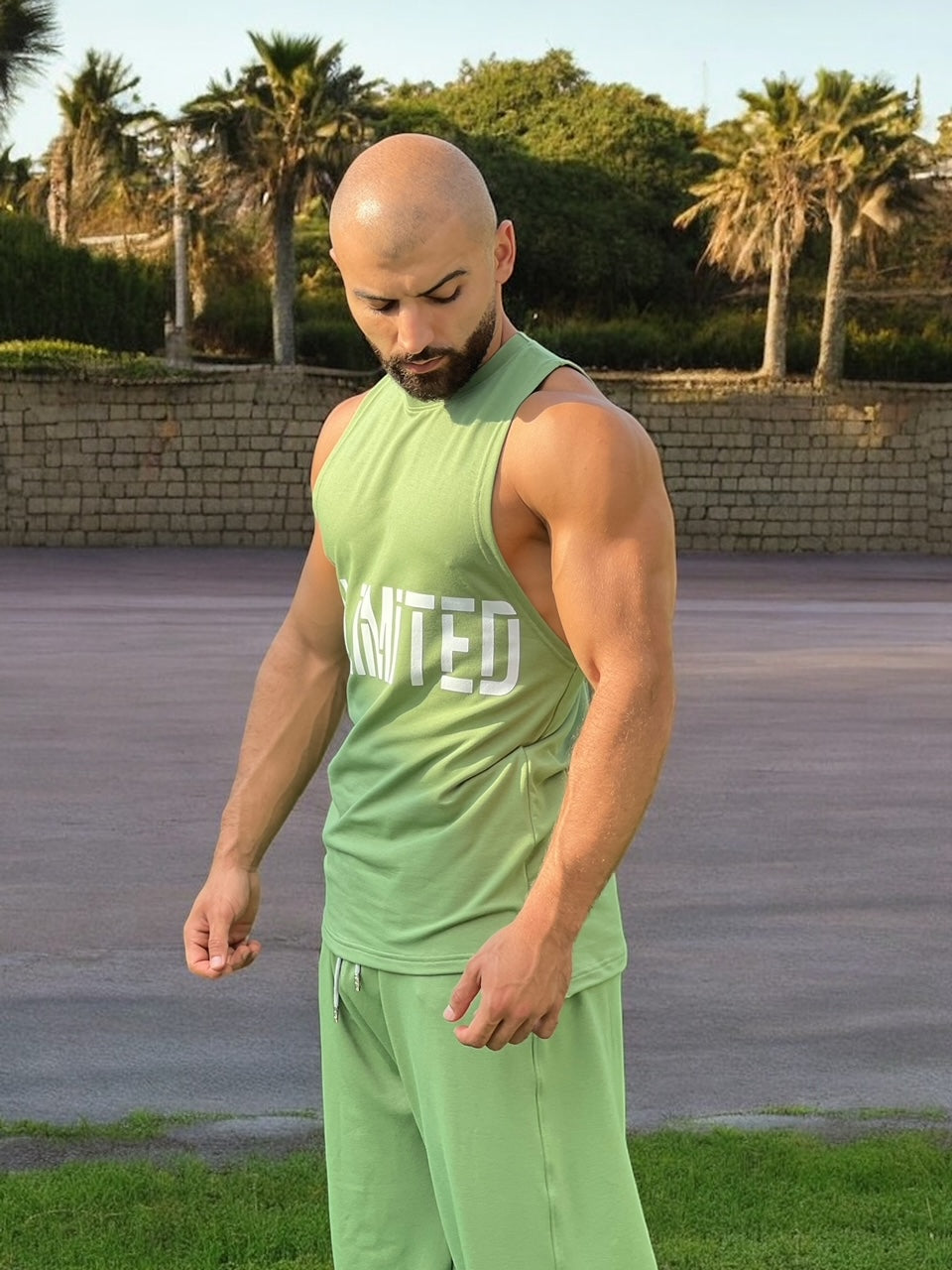 training sleeveless top