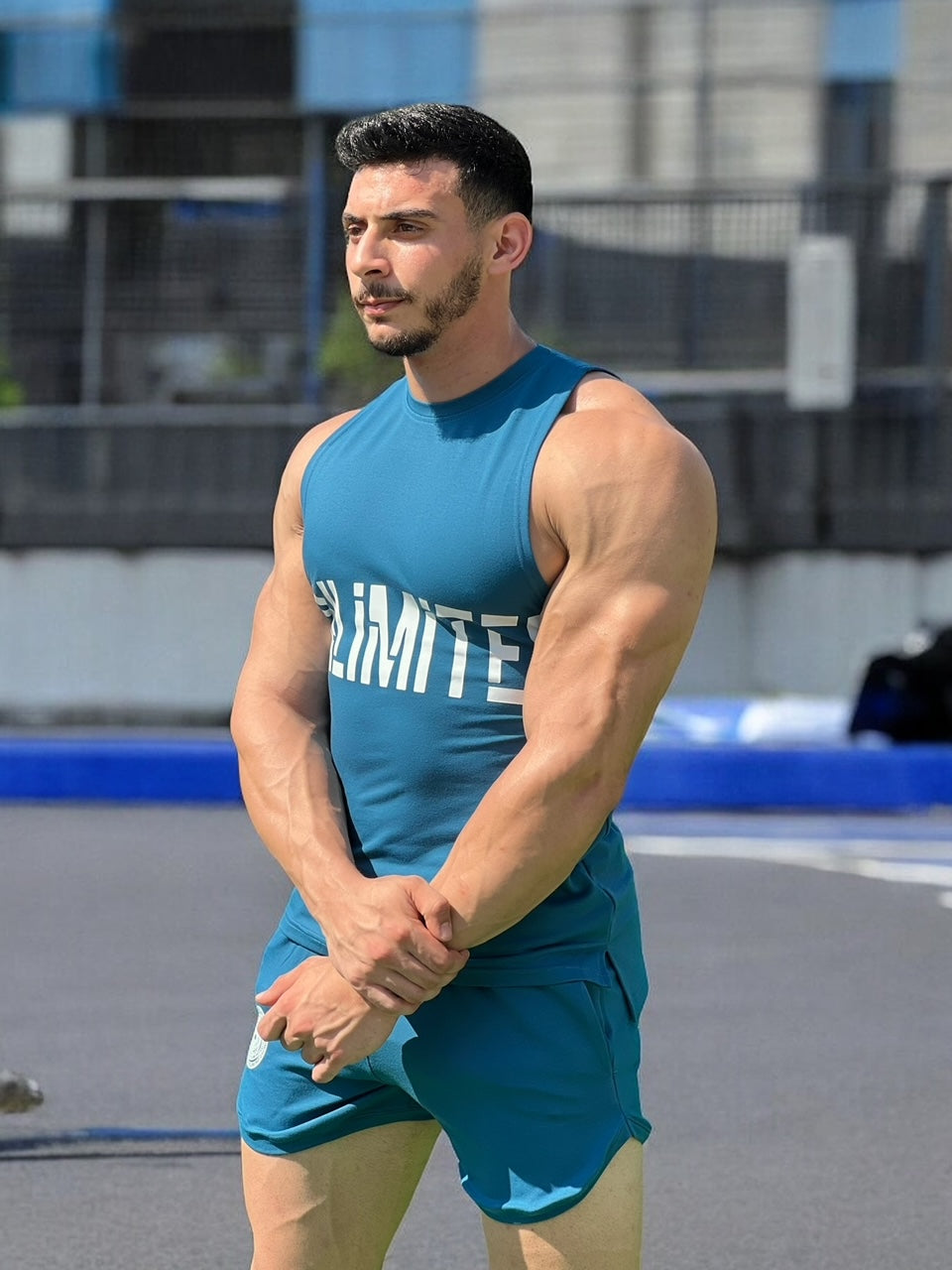 training sleeveless top